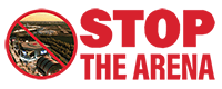 Stop the Arena Logo